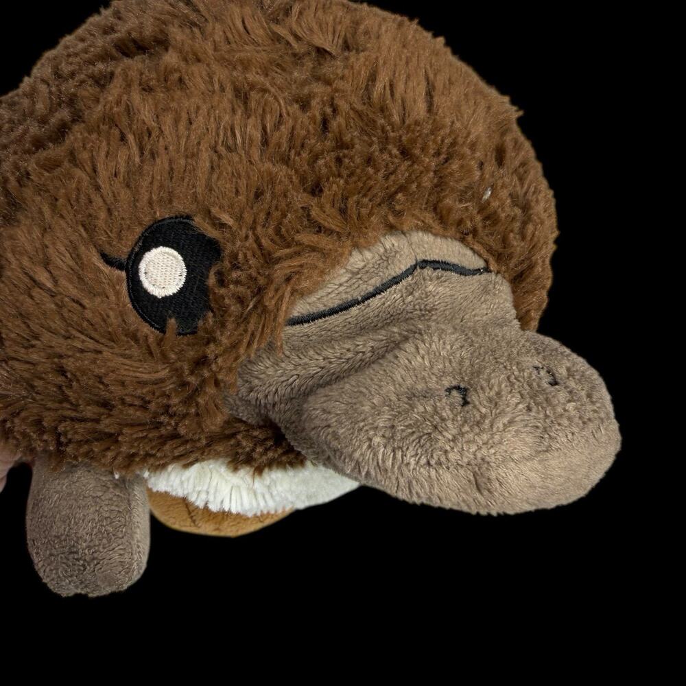 Squishable Platypus Plush Brown Soft Stuffed Animal 15 In Cute Toy Sewn Eyes